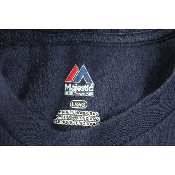 Men's Majestic tee shirt size L - Picture 3 of 3